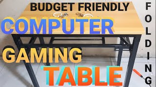 Wooden Folding Computer Table Unboxing | Pinoy Review | First Impressions