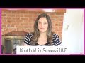 What I did for my Successful IVF | IVF Tips | ERA | PGS | FET