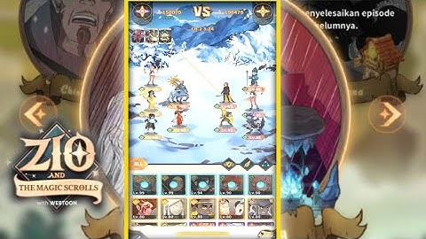 zio and the magic scrolls| Gameplay story 🎮 - Atk Power 150K VS Atk Power 196K 😱 part 13