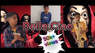 Bella Ciao-Money Heist | Medley | Harmonica, Piano, Saxophone | 50k+ views