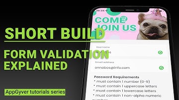 SAP Build Apps (aka AppGyver) Tutorial: How to do fail-proof field validation.