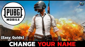 How to Change Your Name on PUBG Mobile? PUBG Mobile Name Change Tutorial 2025