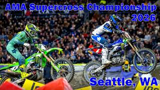 🔥 Haiden Deegan vs Levi Kitchen SHOWDOWN! 250SX West Main Event — Seattle Supercross 2026!