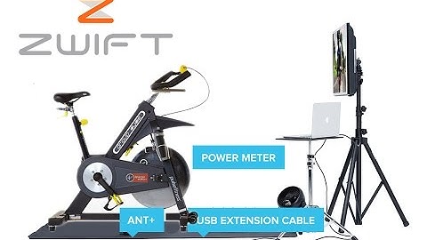 How to Set up a Spinning bike on Zwift (with a power meter) Step-by-Step