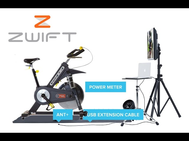 zwift on stationary bike