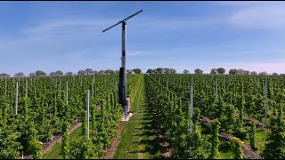 Agricultura 4.0 - Prima instalație eoliană antiîngheț din Republica Moldova