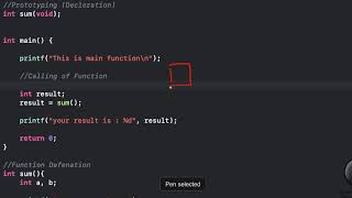 Non - Parametric Return Type Function in C