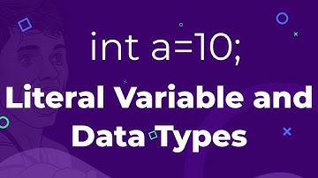 Literal Variable and Data Types in Java | ICSE Computer Application | Java & Bluej