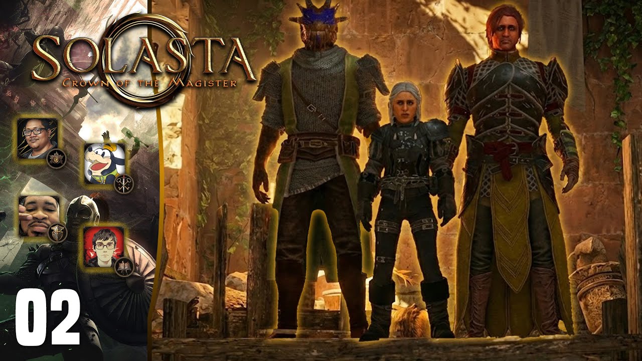 Solasta: The Crown Magister | 4P Co-Op | Caer Lem Overrun