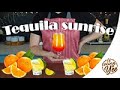 Delicioso tequila Sunrise (Rapidísimo y fácil)🍹🍊😍