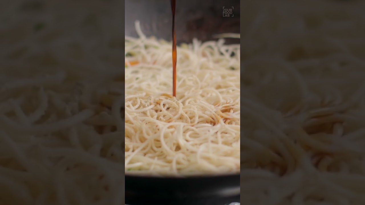 How to make Hakka Noodles at home 🔥Chef Sanjyot Keer #shorts #ytshorts