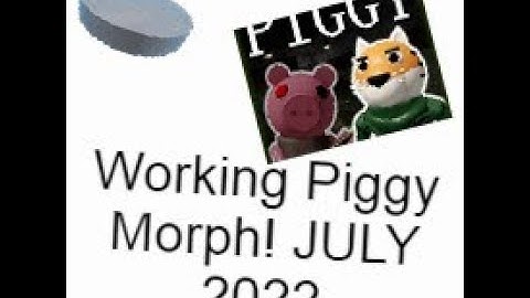 How To Make a Piggy Morph Working | QUICK TUTORIAL (July 2022)