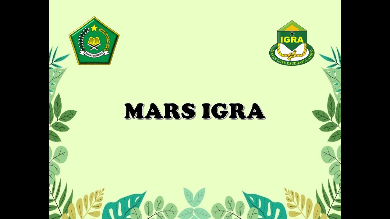 MARS IGRA INSTRUMENT  LIRIK Tanpa Vokal