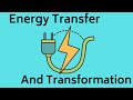 Energy Transfer and Transformation in Everyday Life