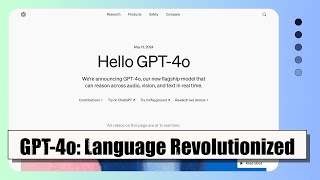 GPT4o: The Revolutionary Language Model Redefining AI with Efficiency and Ethical Concerns