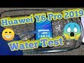 Huawei Y6 Pro 2019: Water Test