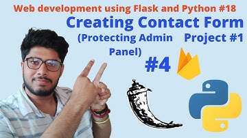 Creating Contact Form in Flask #4 | Project #1 | Web Development Using Flask and Python #18