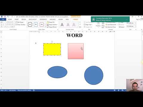 Hướng dẫn sử dụng công cụ shapes trong word