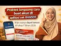 PRAKTEK CARA DAFTAR BANTUAN DI APLIKASI CEK BANSOS
