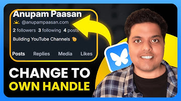 How To Change Handle To Your Own Domain on BlueSky Social (2025) | Full Guide