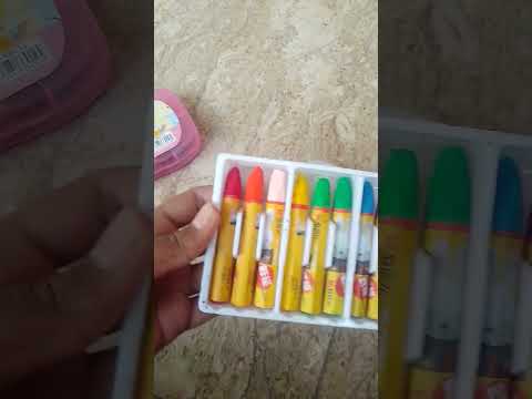 Different Oil Pastel Kits Viral Asmr Cute Shorts Asmr