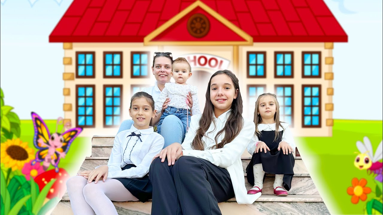 🚨 PRIMA zi de ȘCOALĂ 🏫 ȘCOALA NOUĂ 📚 Uniformă și COLEGI Noi 💯