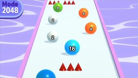 Ball Run 2048 Infinity Mode New Update Gameplay  part 6