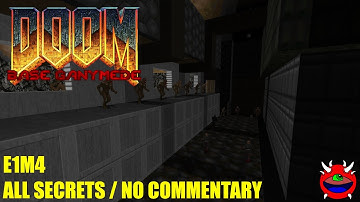 Doom: Base Ganymede - E1M4 - UVMAX No Commentary
