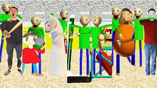 Everyone Helps Baldi&#39;s 7 Character Mods - ALL PERFECT!