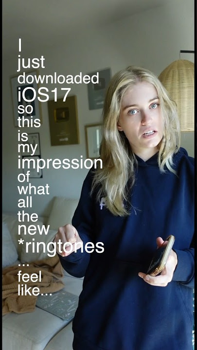 what the new iOS17 ringtones ✨feel like✨ to me - liv pearsall #shorts (‘storytime’ is my fav😶‍🌫️)