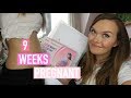 9 WEEKS PREGNANT - SYMPTOMS, BOOKING IN WITH MIDWIFE, & BUMP SHOT