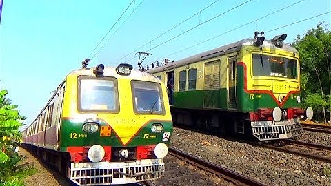 UP// DOWN Crossing Howrah - Bardhaman Main Line Local & Katwa Howrah Jn Local