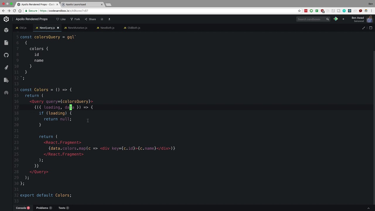 React Apollo New Rendered Props Components YouTube