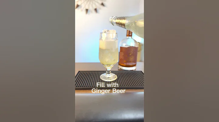 Non-Alcoholic Dark & Stormy #mocktails #easymocktails #nonalcoholic #nonalcoholicdrink