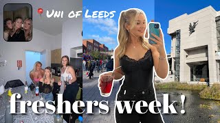 FRESHERS WEEK VLOG | as a final year student at Uni of Leeds!