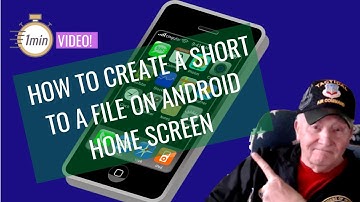 How to create a shortcut to a file on Android home screen