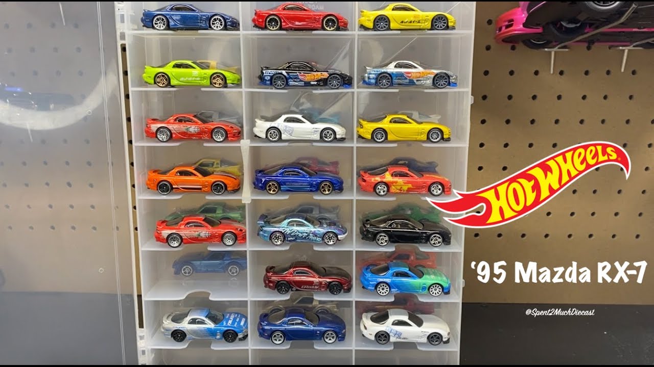 Hot Wheels Mazda RX-7 Full Collection | Diecast Unboxing | Zamac