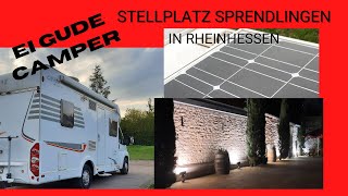 Wohnmobilstellplatz Sprendlingen Rheinhessen, Eura Mobile, Wein Und Gaststätten