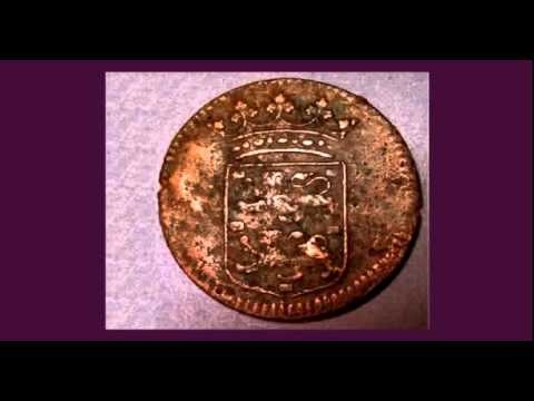 VOC 1737 Coin In Sri Lanka (east India Trading Company Coin 1737)