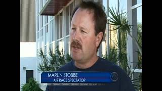 The CBS Evening News with Scott Pelley - Reno air race survivor recalls tragic accident
