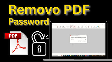 How to remove password from PDF file on laptop