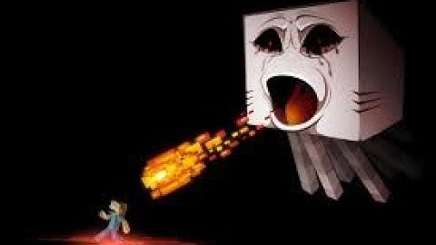 How To Kill A Ghast With Its Own Fireball (Minecraft)