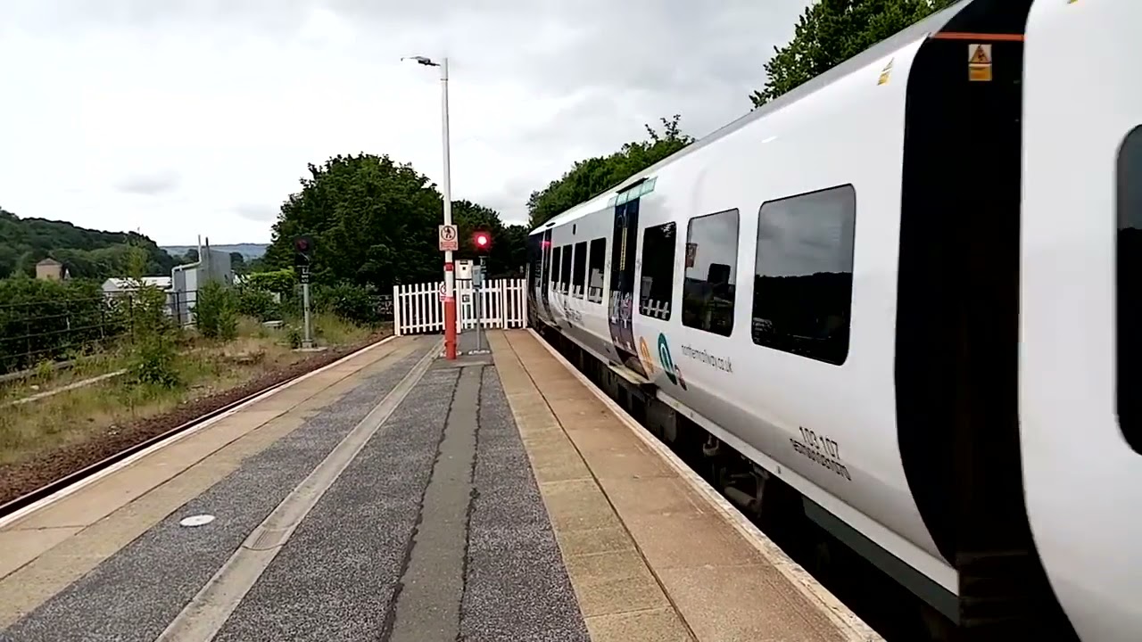 Halifax Railway Station  West Yorkshire ENGLAND UK