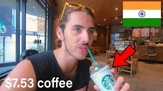 $7.53 Starbucks Coffee in India 🇮🇳 #notworthit
