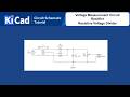 V6: AC Voltage Measurement Circuit | Rectifier Circuit | Voltage Divider | KiCad Schematic