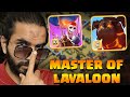 Master of lavaloon attacks clash of Clans