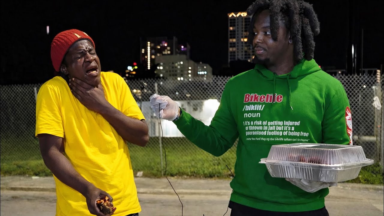 Paying Strangers in the Trenches to Eat the World’s Hottest Chicken 