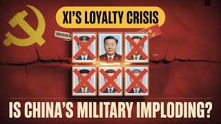 Xi’s Loyalty Crisis Exposed — Massive Military Purge Rocks China’s Fourth Plenum!