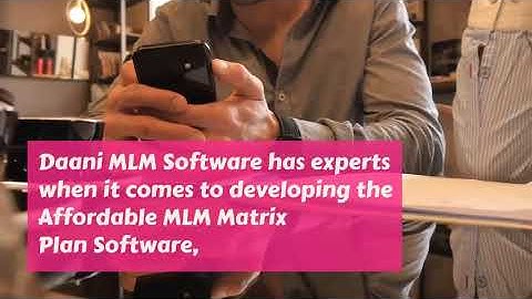 MLM Matrix Plan Software