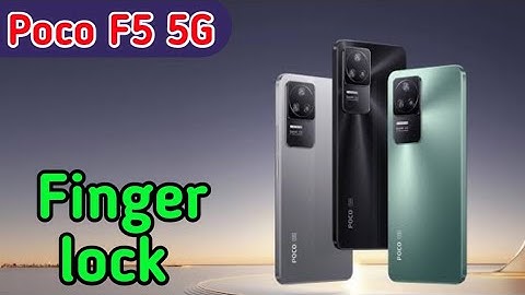 Poco F5 5G fingerprint lock setting, how to set fingerprint in Poco F5 5G, fingerprint in Poco F5